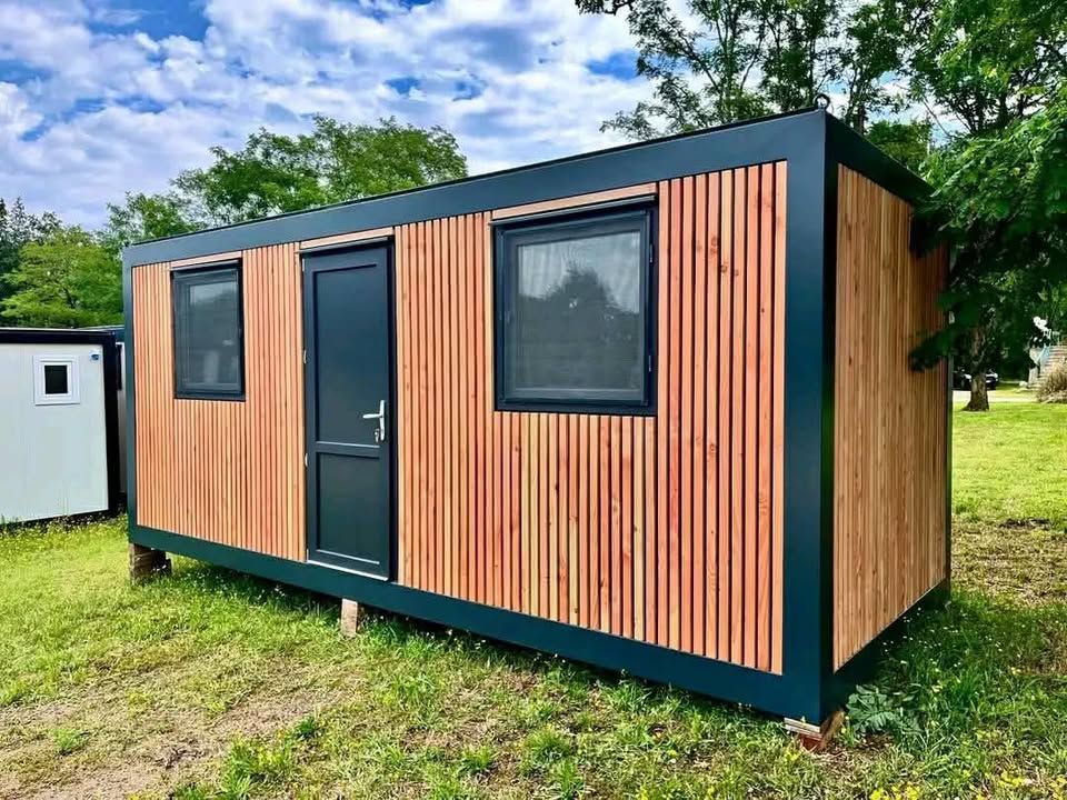 Baustellencontainer F4-Holz