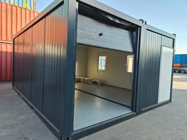 Doppel-Baustellencontainer