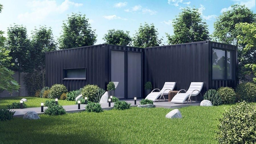 Doppel-Wohncontainer 6×6 m